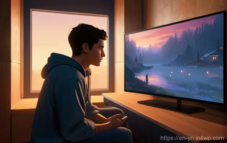 감정 인식을 위한 연습 게임 소개 - **Prompt:** A young adult, gender-neutral, with a thoughtful and engaged expression, casually dresse...