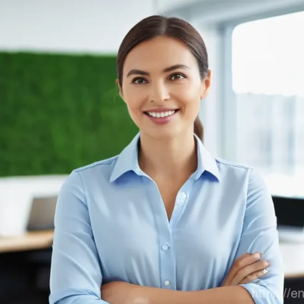 비언어적 신호를 통해 감정 이해하기 - **"Professional Discussion: Openness and Engagement"**
A clear, brightly lit, wide shot in a mod...