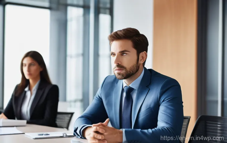 감정 인식을 통한 직장 내 소통 개선하기 - **Prompt:** A modern, brightly lit conference room hosts a diverse team of professionals in business...